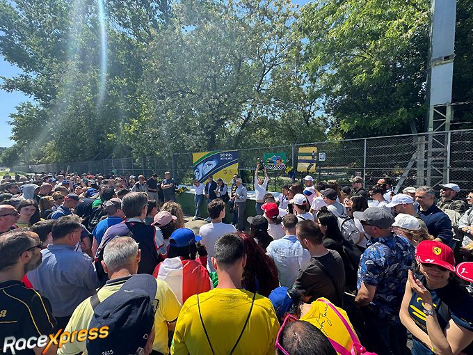 Ayrton Senna Memorial Day in Imola