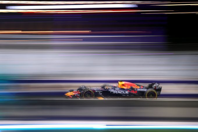 MaxVerstappen F1 Red Bull RB21 actie