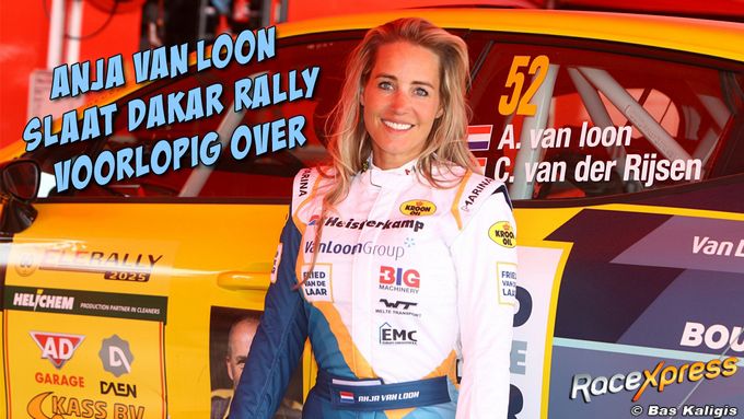 Anja van Loon Dakar Rally