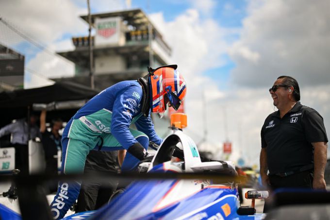 Rinus Veekay Indianapolis 500