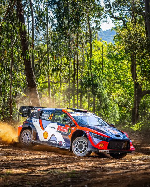FIA WRC Rally van Portugal Thierry Neuville Hyundai Foto Hyundai Motorsport