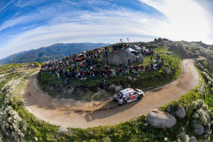 FIA WRC Rally van Portugal Kalle Rovanpera Toyota