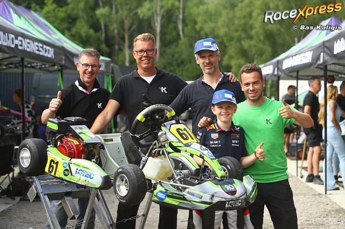 Kwalikart Marc Wernsen pakt in Kerpen eerst NK podium