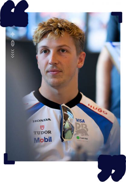 Red Bull Cash App f1 team Liam lawson