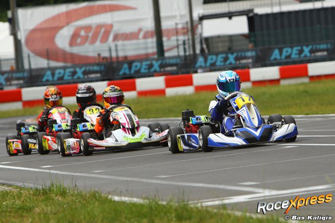 Karttalent Matthis Lambrecht verovert ook in Kerpen een podiumplaats