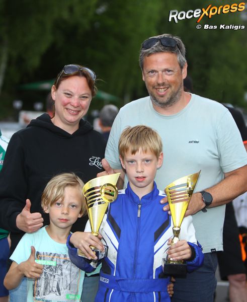 Karttalent Matthis Lambrecht verovert ook in Kerpen een podiumplaats