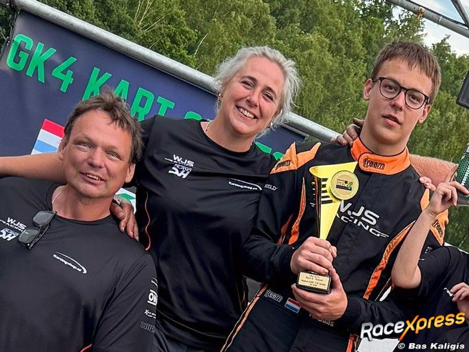 Roberto Baas met ouders