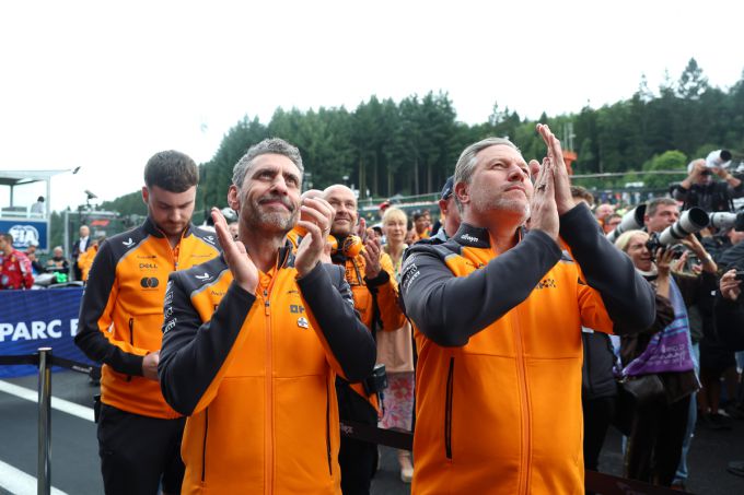 Zak Brown McLaren Norris Piastri