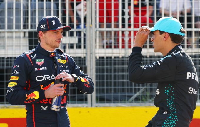 Contractverlenging George Russell on hold vanwege Max Verstappen Foto 1 Bron: RBCP