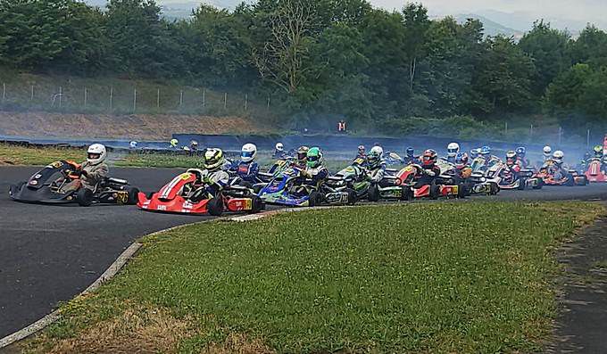 Mick Blankespoor karting