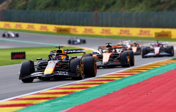 Uitslag Formule 1 sprintrace Belgie