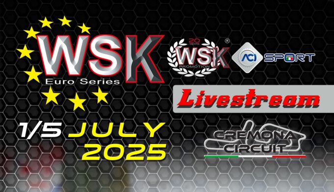 Livestream PreFinals en Finals van Ronde 2 - WSK Euro Series