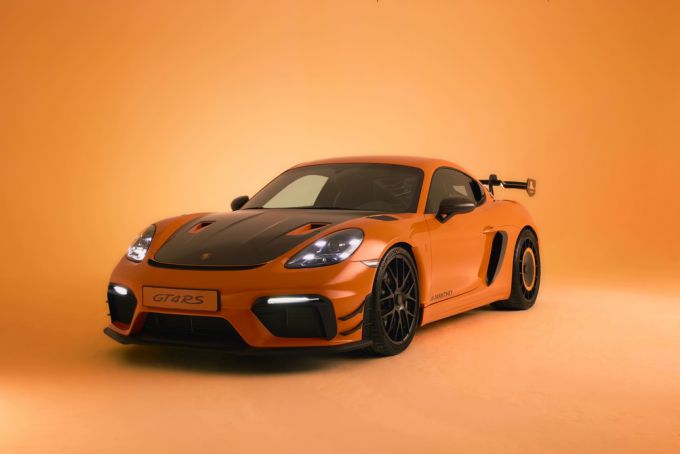 Porsche 718 Cayman GT4 RS met Manthey Kit bijgenaamd De Tulp Foto Porsche Newsroom 1