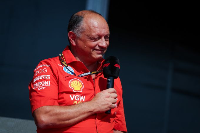 Grand Prix van Italie 2025 F1 Autodromo Nazionale di Monza Ferrari Foto 3 Fred Vasseur portret