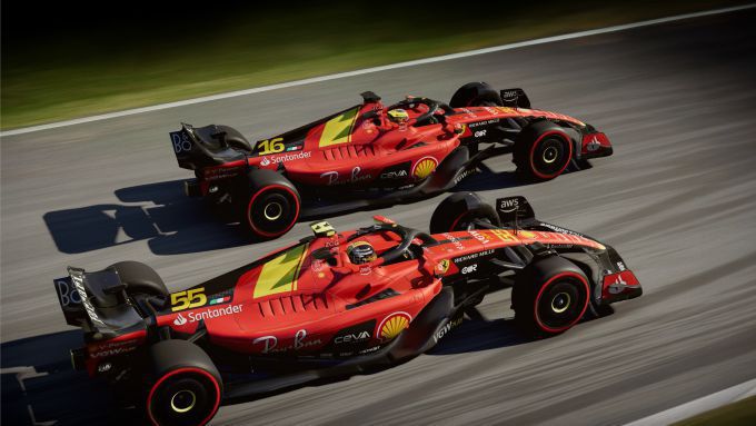 Grand Prix van Italie 2025 F1 Autodromo Nazionale di Monza Ferrari Foto 5 SF-23 speciale livery