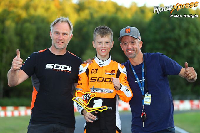 Karttalent Jari Berends verovert eerste zege in Minimax met spectaculaire inhaalrace