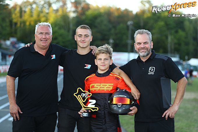 Joris Verkerk verovert eerste podium met spectaculaire inhaalrace