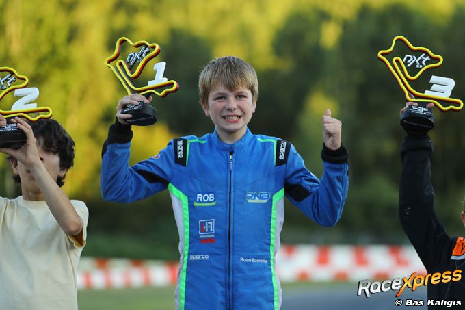 Roan Boerema consequent snel en wint in Kerpen