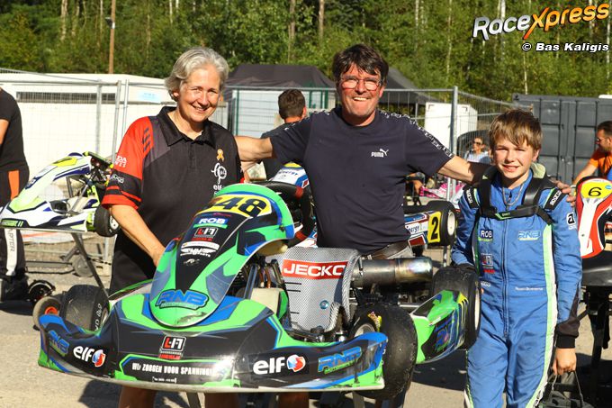 Roan Boerema consequent snel en wint in Kerpen