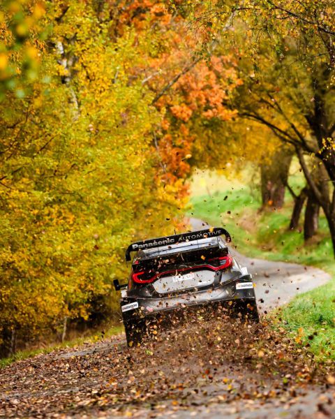 FIA WRC Central Europe Rally Toyota Gazoo Racing World Champion 2025