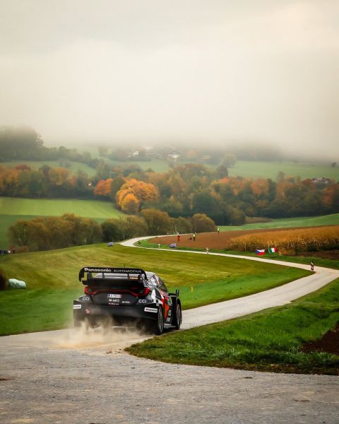 FIA WRC Central Europe Rally Toyota Gazoo Racing World Champion 2025