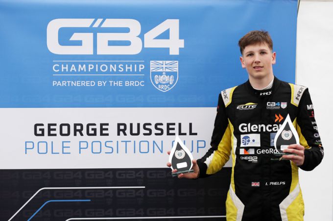 Elite's Isaac Phelps claimed his fifth and sixth pole positions this morning