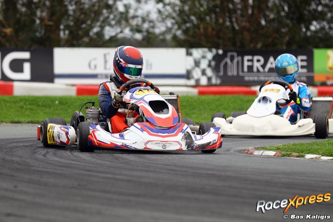 Karttopper Constantijn Donk pakt in Strijen podium