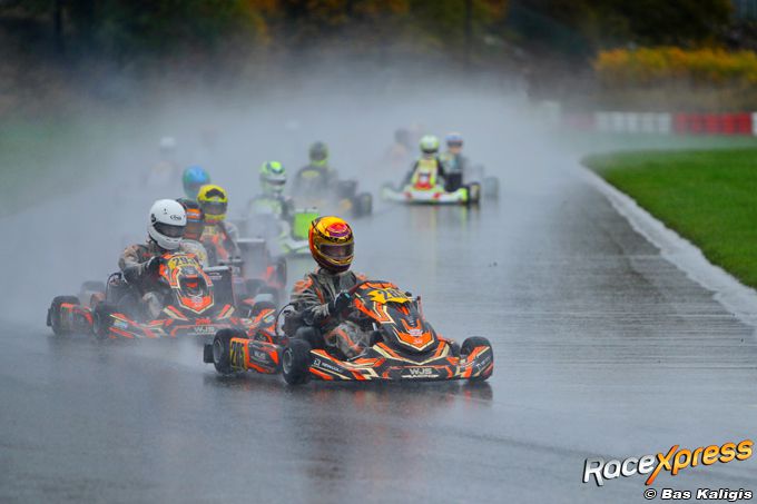 Karttopper Roberto Baas pakt knappe tweede plaats in GK4 en doet goede zaken in titelstrijd