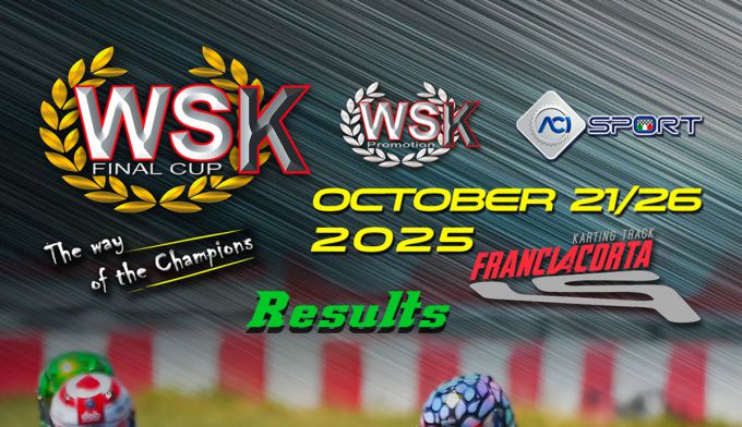 WSK Final Cup 2025 op het Franciacorta Karting Track