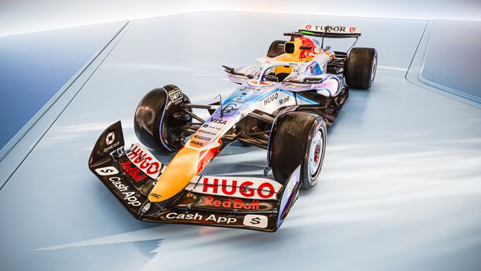 Visa Cash App Racing Bulls & Cash App onthullen een nieuwe holografisch geïnspireerde livery voor de Grand Prix van Las Vegas