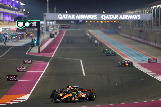Formule 1 uitslag sprintrace Qatar