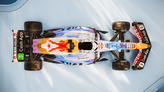 Visa Cash App Racing Bulls & Cash App onthullen een nieuwe holografisch geïnspireerde livery voor de Grand Prix van Las Vegas