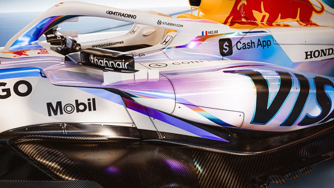 Visa Cash App Racing Bulls & Cash App onthullen een nieuwe holografisch geïnspireerde livery voor de Grand Prix van Las Vegas