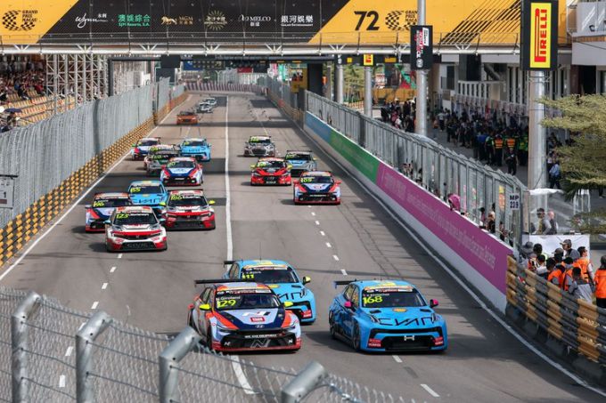 FIA TCR World Tour Macau 2025 Lynk & Co Cyan Racing Bron foto Cyan 6
