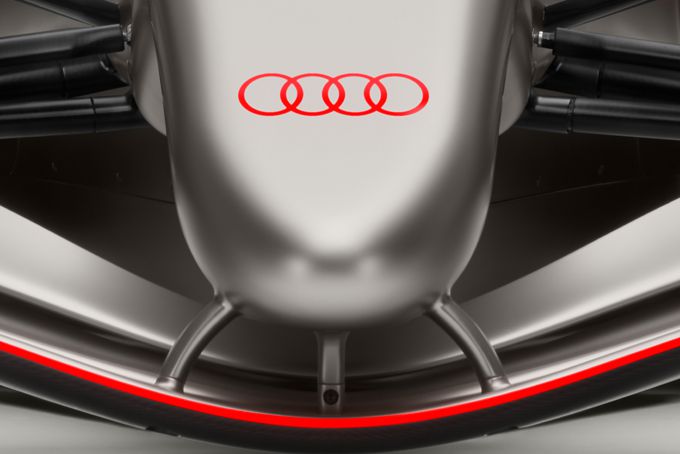Audi onthult design Formule 1-auto voor 2026