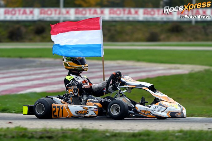 Karttalent AJ Burggraaff verovert rookietitel in NK en is klaar voor verhuizing naar Spanje