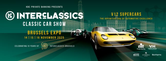 10e editie van InterClassics Brussels event banner 8
