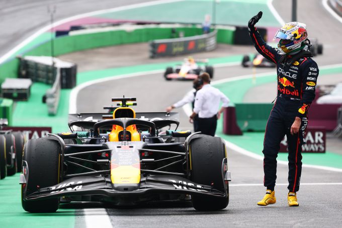 Tussenstand Formule 1 Max Verstappen kampioenschapsstand