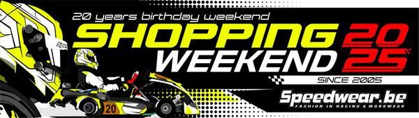 Speedwear bestaat 20 jaar en viert dat tijdens het Speedwear Shopping Weekend van 28 tot en met 30 november