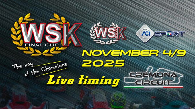 WSK Final Cup 2025 op het Circuit van Cremona