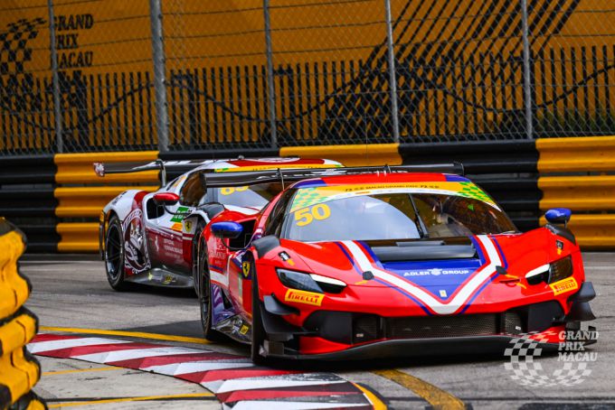 FIA GT World Cup-weekend Macau - Pole voor Ferrari Antonio Fuoco