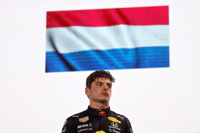 Max Verstappen F1 Nederlandse vlag