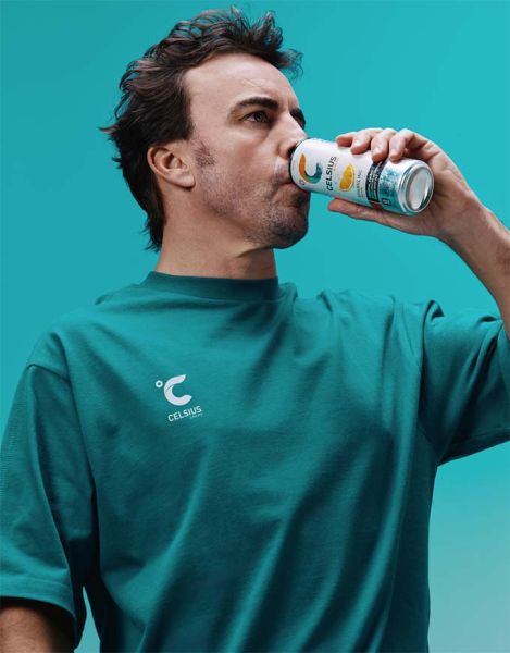 Celsius Aston Martin Fernando Alonso