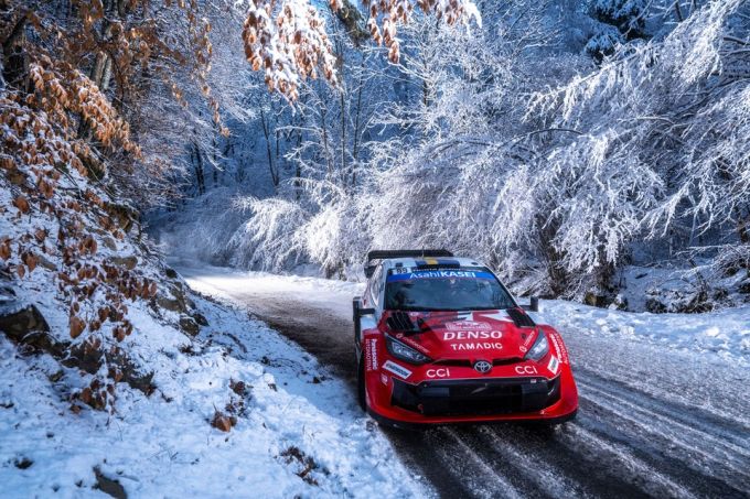 FIA World Rally Championship Rally Monte Carlo 2026 TOYOTA GAZOO Racing Oliver Solberg Elliott Edmondson Toyota GR YARIS Rally1 Foto 11