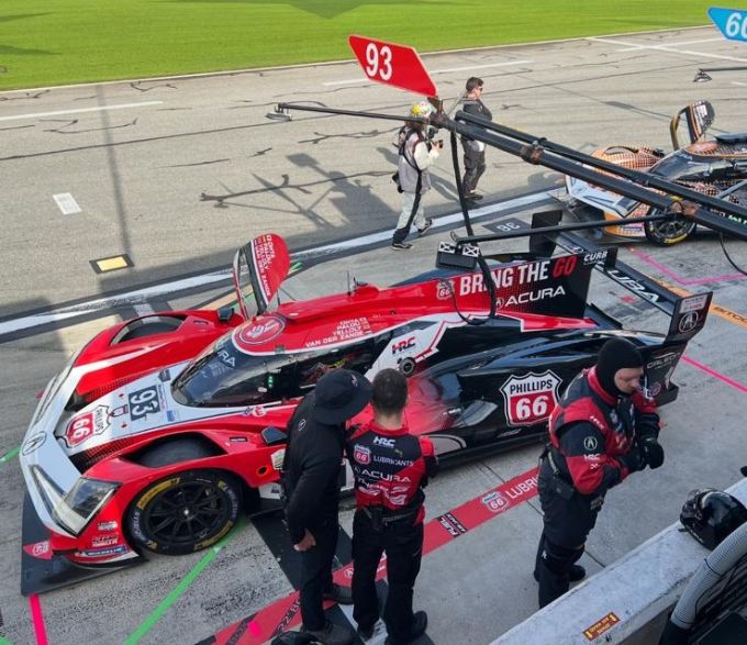 IMSA 24H Daytona 2026 #93 Acura Meyer Shank Racing with Curb Agajanian Acura ARX-06 Acura Renger van der Zande pole position foto rvdz 4