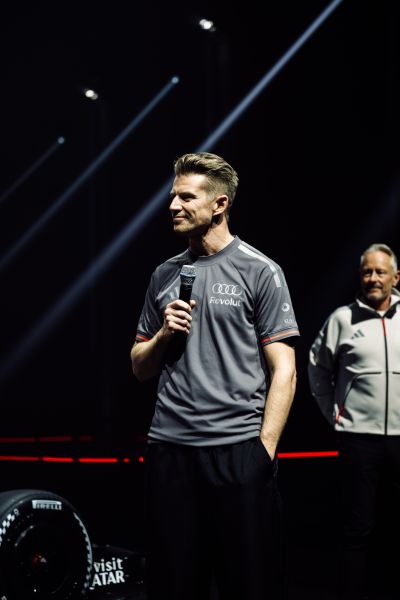 Audi R26 Formule 1 introductie Berlijn