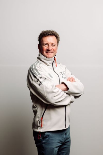 Allan McNish, Director of Audi Driver Development Programme portret