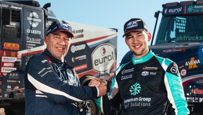 Eurol Rally Mitchel en Martin van den Brink