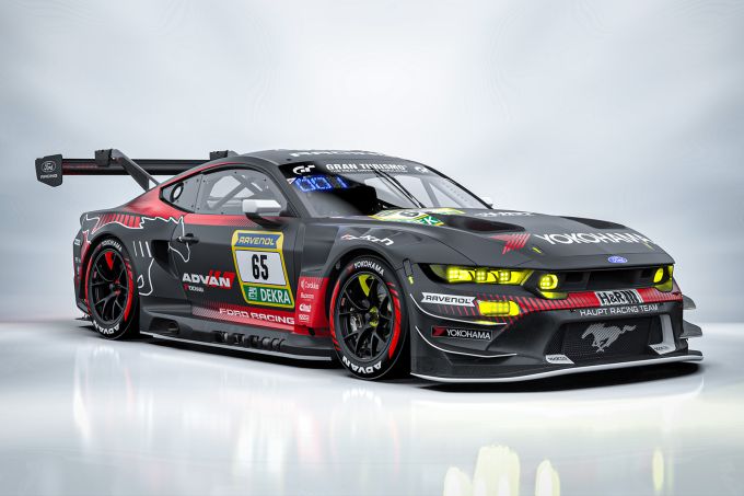 Haupt Racing Team THE YOKOHAMA Rubber Co. Ltd. Ford Mustang GT3 