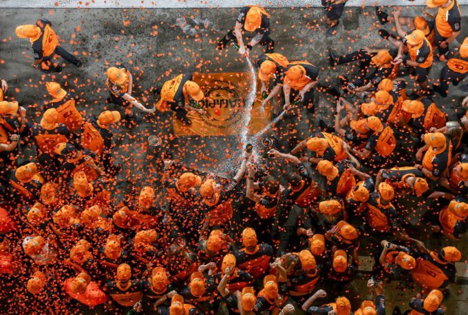 Lando Norris F1 wereldkampioen 2025 McLaren